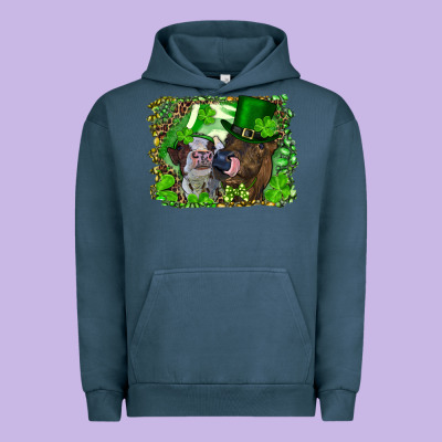 St. Patrick's Day Heifers Urban Hoodie Designed By Ranaportraitstore