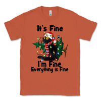 Copper It's Fine I'am Fine Everything Is Fine Classic Tee - FaDigitalArtStudio