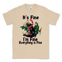 Mushroom It's Fine I'am Fine Everything Is Fine Classic Tee - FaDigitalArtStudio