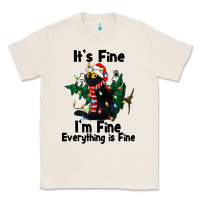 Natural It's Fine I'am Fine Everything Is Fine Classic Tee - FaDigitalArtStudio