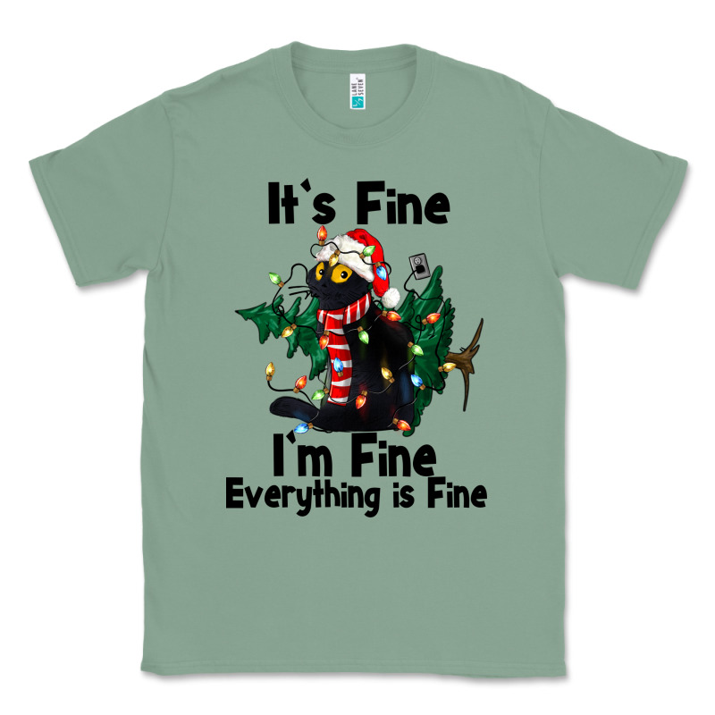It's Fine I'am Fine Everything Is Fine Classic Tee by FaDigitalArtStudio | Teevron