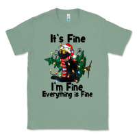 Sage It's Fine I'am Fine Everything Is Fine Classic Tee - FaDigitalArtStudio