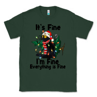 Sports Green It's Fine I'am Fine Everything Is Fine Classic Tee - FaDigitalArtStudio