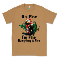Toasted Coconut It's Fine I'am Fine Everything Is Fine Classic Tee - FaDigitalArtStudio