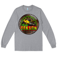 Heather Grey race coasters Long Sleeve Tee - AdoDesignShop