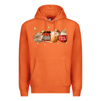 Carrot christmas coffee Premium Hoodie - MaliasSmallBusiness