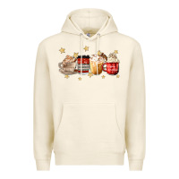 Tofu christmas coffee Premium Hoodie - MaliasSmallBusiness