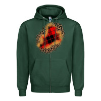 Sports Green christmas patch Zipper Hoodie - JahusDesignShop