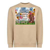 Mushroom christian western american made country raised Heavyweight Sweatshirt - Zillion Design Studio