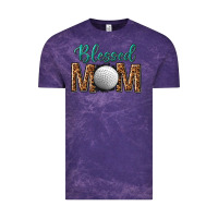 Cloud Purple western blessed mom with hockey Vintage Tee - texasbilliewilder