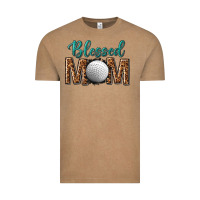 Vintage Coffee western blessed mom with hockey Vintage Tee - texasbilliewilder