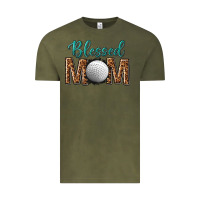 Vintage Olive western blessed mom with hockey Vintage Tee - texasbilliewilder