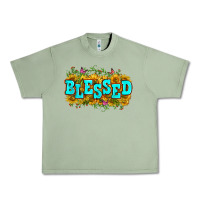 Oil Green western blessed Urban Heavy Tee - Zillion Design Studio