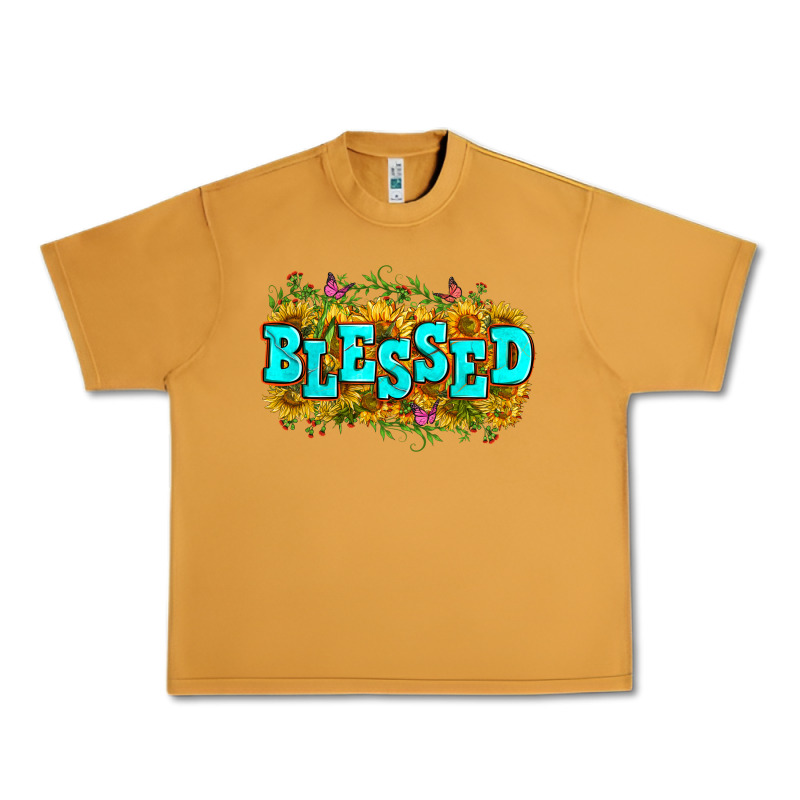 Western Blessed Urban Heavy Tee by Zillion Design Studio | Teevron