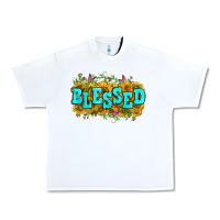 White western blessed Urban Heavy Tee - Zillion Design Studio