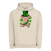 Pigment French Oak st. patrick's day lucky baby pig Urban Hoodie - RanaPortraitStore