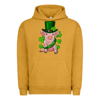 Pigment Peanut Butter st. patrick's day lucky baby pig Urban Hoodie - RanaPortraitStore