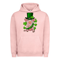 Pigment Salmon st. patrick's day lucky baby pig Urban Hoodie - RanaPortraitStore