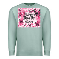 Seafoam stronger than the storm Premium Sweatshirt - MaliasSmallBusiness