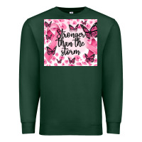 Sports Green stronger than the storm Premium Sweatshirt - MaliasSmallBusiness