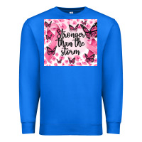 True Royal stronger than the storm Premium Sweatshirt - MaliasSmallBusiness