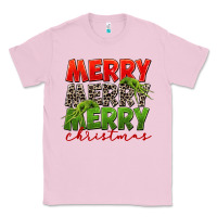 Bubblegum Pink Merry christmas Classic Tee - FaDigitalArtStudio