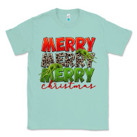 Seafoam Merry christmas Classic Tee - FaDigitalArtStudio
