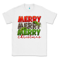 White Merry christmas Classic Tee - FaDigitalArtStudio