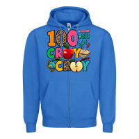 True Royal 100 days of cray cray Zipper Hoodie - Jasminsmagicworld
