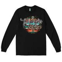 Black wranglinn mama Long Sleeve Tee - RacoonDesign