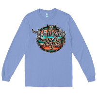 Colony Blue wranglinn mama Long Sleeve Tee - RacoonDesign