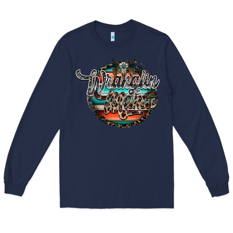 Wranglinn Mama Long Sleeve Tee by RacoonDesign | Teevron