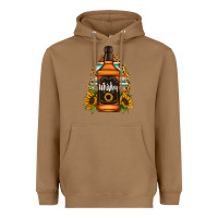 Toasted Coconut whiskey bottle Heavyweight Hoodie - Jasminsmagicworld