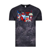 Cloud Black American nurse coffee cups Vintage Tee - Zillion Design Studio