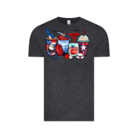 Vintage Black American nurse coffee cups Vintage Tee - Zillion Design Studio
