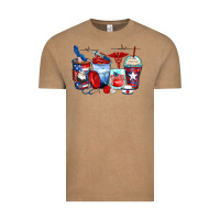 Vintage Coffee American nurse coffee cups Vintage Tee - Zillion Design Studio