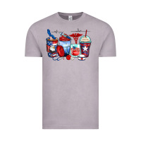 Vintage Zinc American nurse coffee cups Vintage Tee - Zillion Design Studio