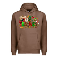 Chestnut christmas  teacher Premium Hoodie - MaliasSmallBusiness