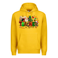 Lemon christmas  teacher Premium Hoodie - MaliasSmallBusiness