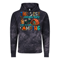 Cloud Black the best memories are made camping Vintage Hoodie - texasbilliewilder