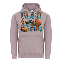 Vintage Zinc the best memories are made camping Vintage Hoodie - texasbilliewilder
