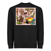 Black wild west western Heavyweight Sweatshirt - Zillion Design Studio