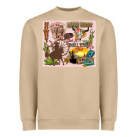 Mushroom wild west western Heavyweight Sweatshirt - Zillion Design Studio