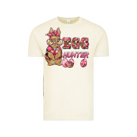 Easter Pink Camouflage Egg Hunter  Bunny Vintage Tee | Teevron