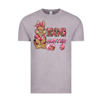Vintage Zinc easter pink camouflage egg hunter  bunny Vintage Tee - BarkalooDesign