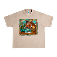 French Oak rustic country barn Urban Heavy Tee - Zillion Design Studio
