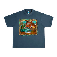 Midnight Navy rustic country barn Urban Heavy Tee - Zillion Design Studio