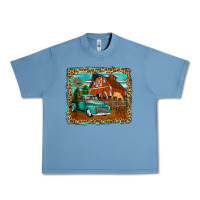Pebble Blue rustic country barn Urban Heavy Tee - Zillion Design Studio