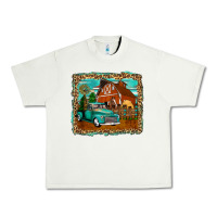 Pistachio rustic country barn Urban Heavy Tee - Zillion Design Studio