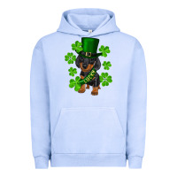 Pigment Grape Ice st. patrick's day lucky dachshund puppy Urban Hoodie - RanaPortraitStore